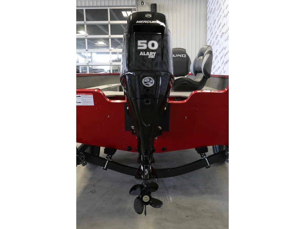 2026 Lund 1650 Angler Tiller + Mercury 50elhpt alt