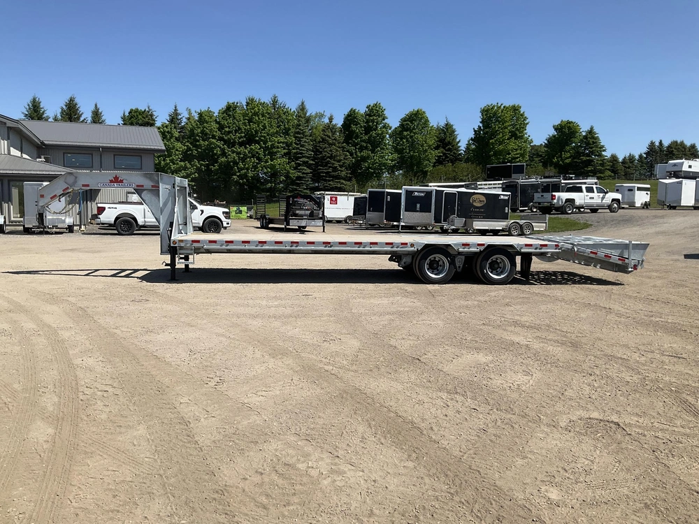 2026 Canada Trailers 8.5x30 15 Ton Galvanized Gooseneck Equipment Trailer alt