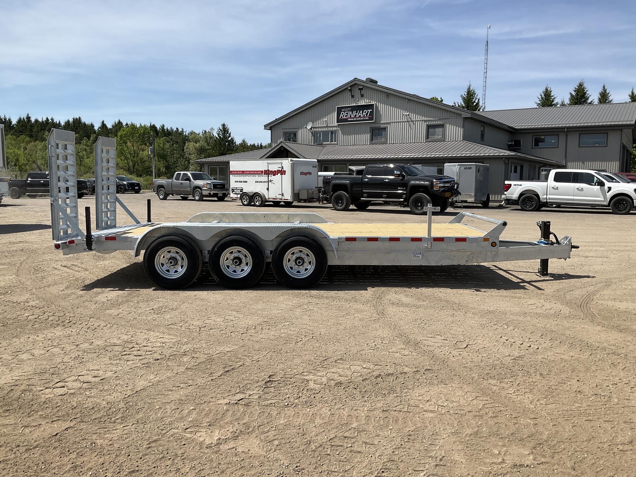 2026 Canada Trailers 82x20 10.5 Ton Galvanized Equipment thumbnail 2