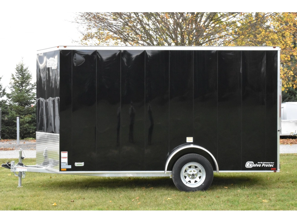 2026 Gator Galvanized Enclosed 6' X 12' Single Axle W/ Ramp alt