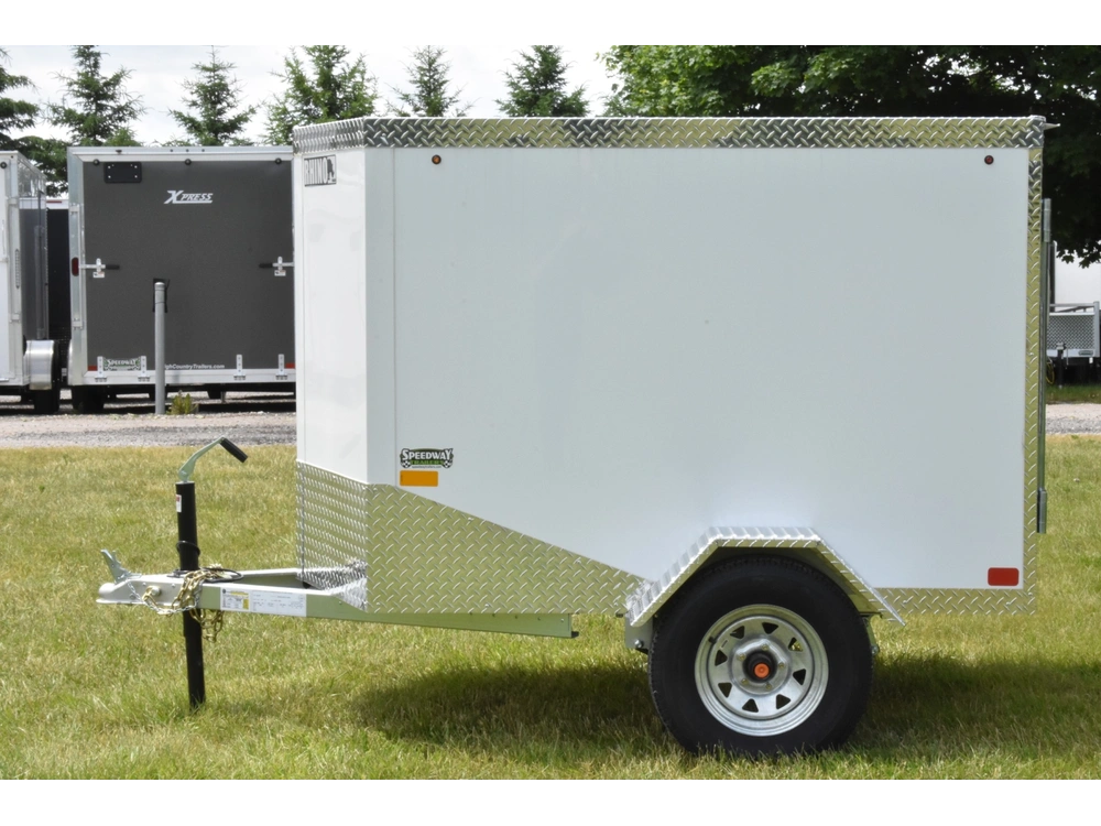 2026 Rhino Galvanized Enclosed 4' X 6' Sa alt