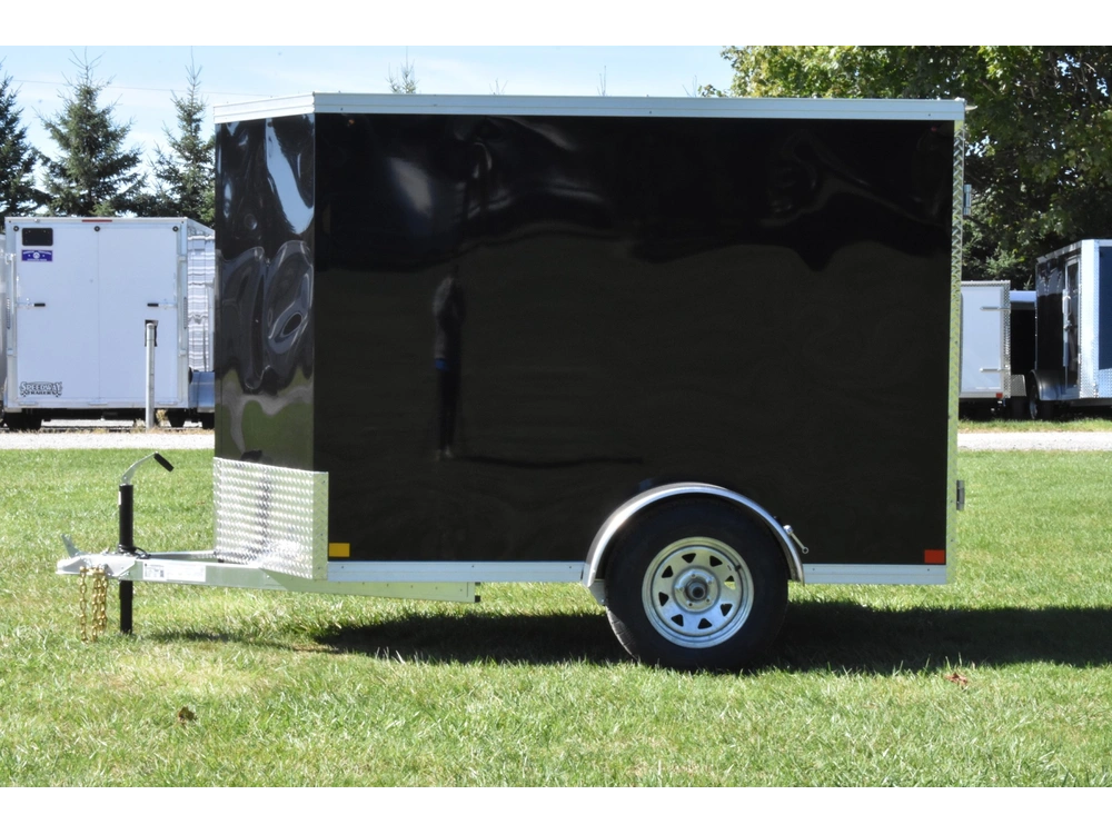2026 Rhino Galvanized Enclosed 5' X 8' Sa Dd alt