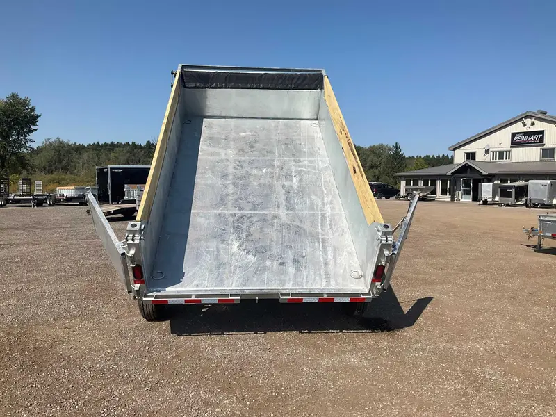 2026 Canada Trailers 83x12 7 Ton Galvanized Dump Trailer