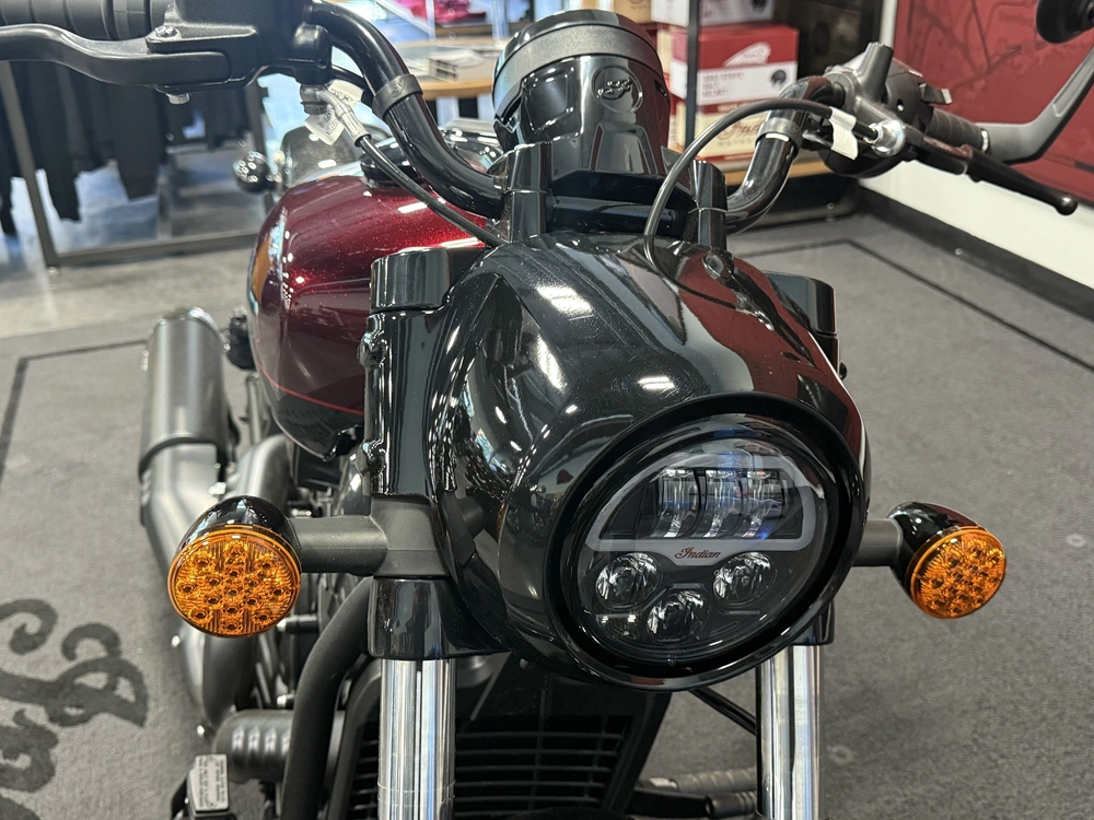 2026 Indian Motorcycle 125 Scout Bobbr, 125 Red W/ Blk Crstl, 49st alt