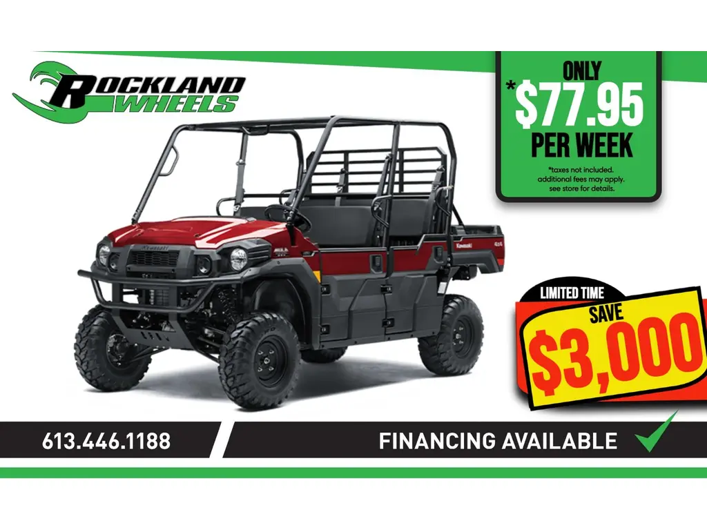 Kawasaki MULE PRO-FXT 820 EPS 2026