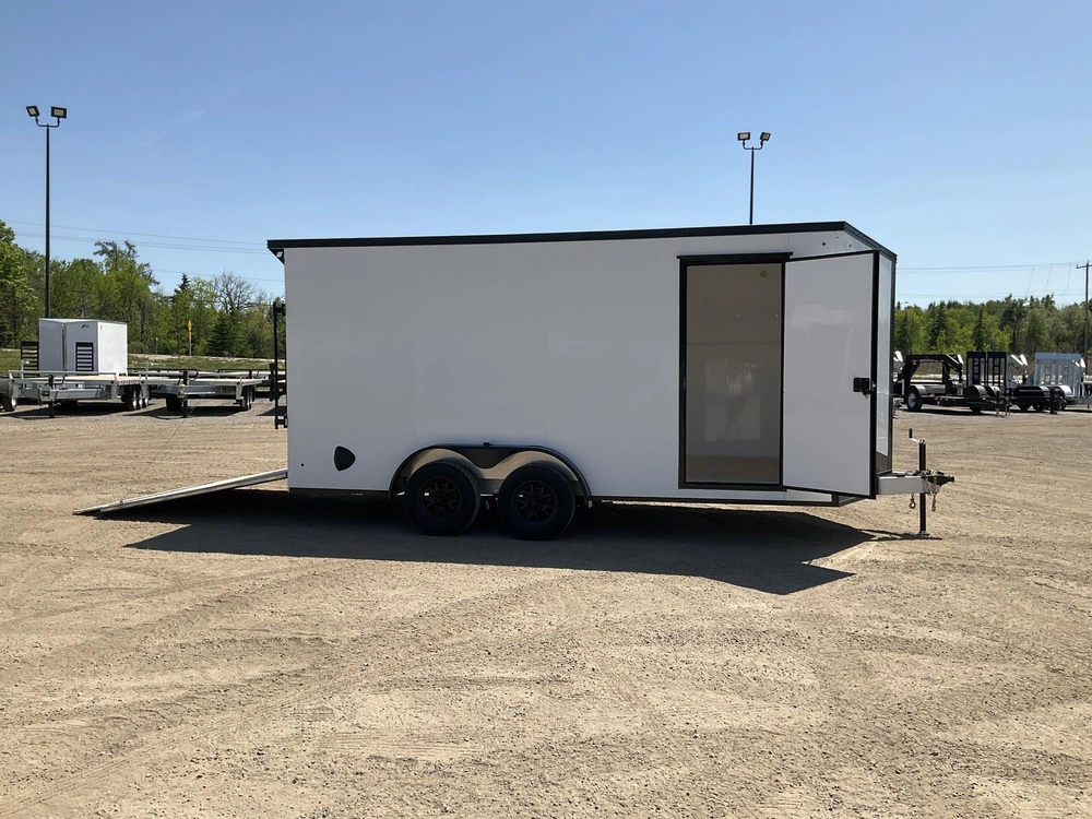2026 Xcel Trailers 7.5x16 Plus V-nose Aluminum Cargo Trailer alt