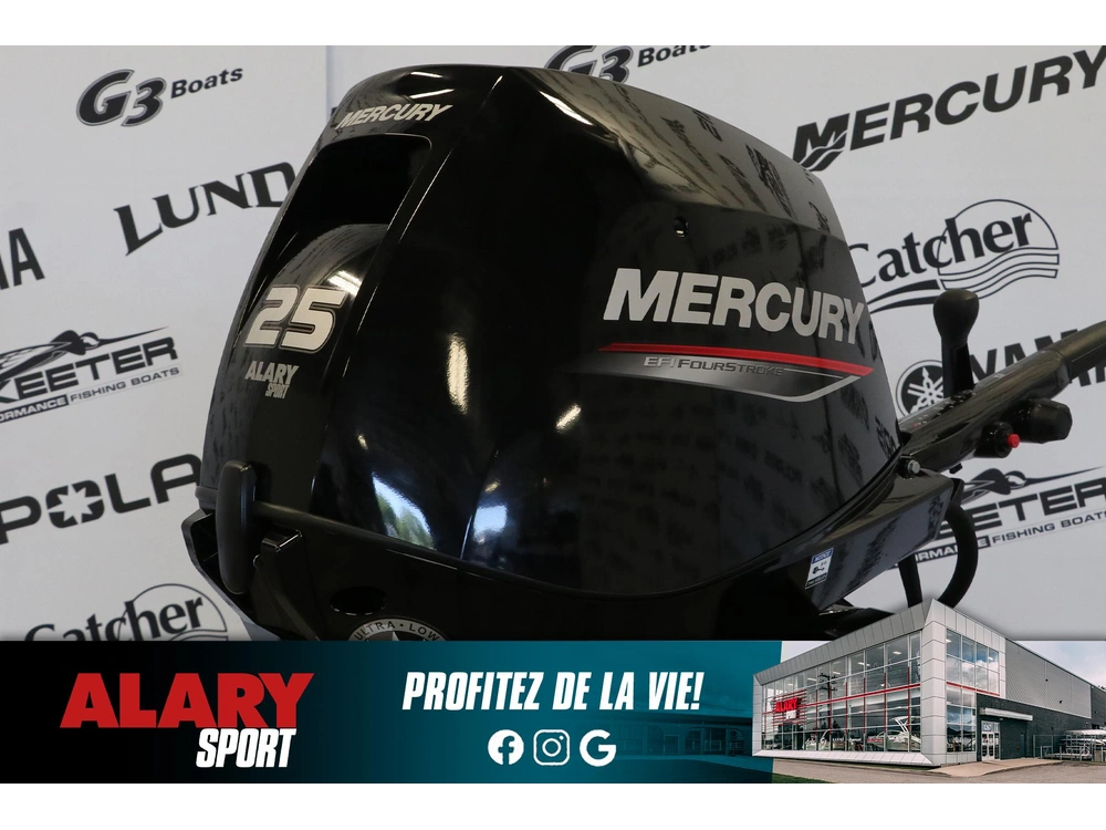 Mercury 25elh Démarreur Électrique, Pied Long (20 Pouces) 2026 alt