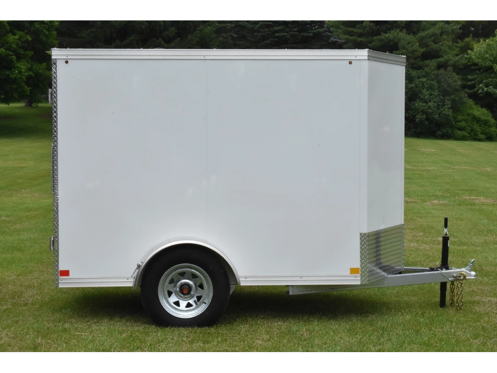 2026 Rhino Galvanized Enclosed 5' X 8' Sa Dd alt