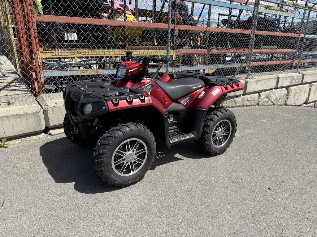 2011 Polaris Sportsman 850 EPS S. Red