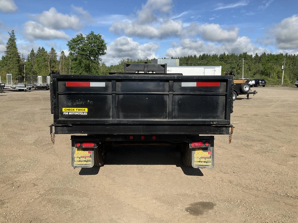 2020 Miska Trailers 7x14 Gooseneck Deckover Dump Trailer alt