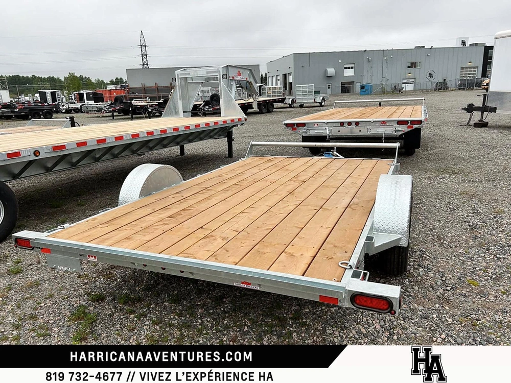 2026 Canada Trailers Remorque 7x12 Flat Deck alt
