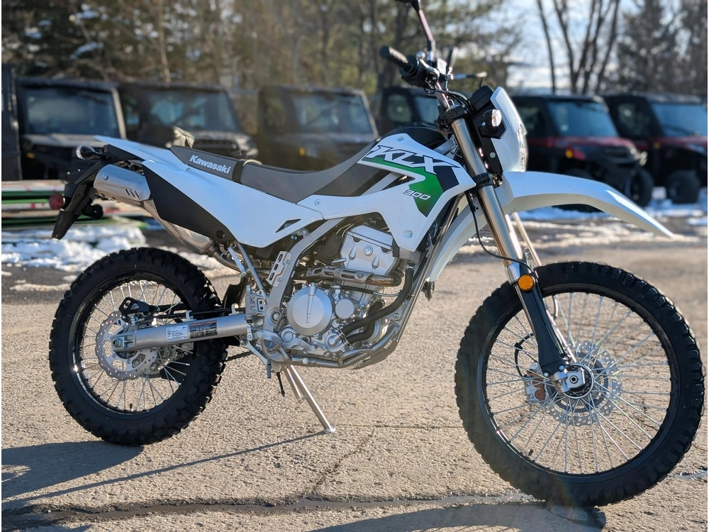 Kawasaki Klx300 Semi Blanc | ⚡ Équivalent Dr-z400s & Honda Xr300 ⚡ | 2026 alt