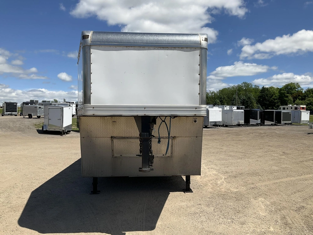 2021 Cargo Express 8.5x30 + 8' Gooseneck Pro-gt Race Trailer alt