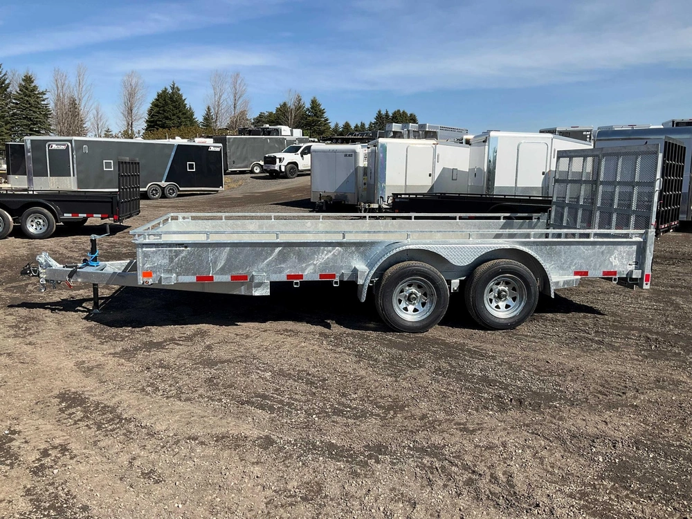 2026 Canada Trailers 82x16 3.5 Ton Galvanized Landscape Trailer alt