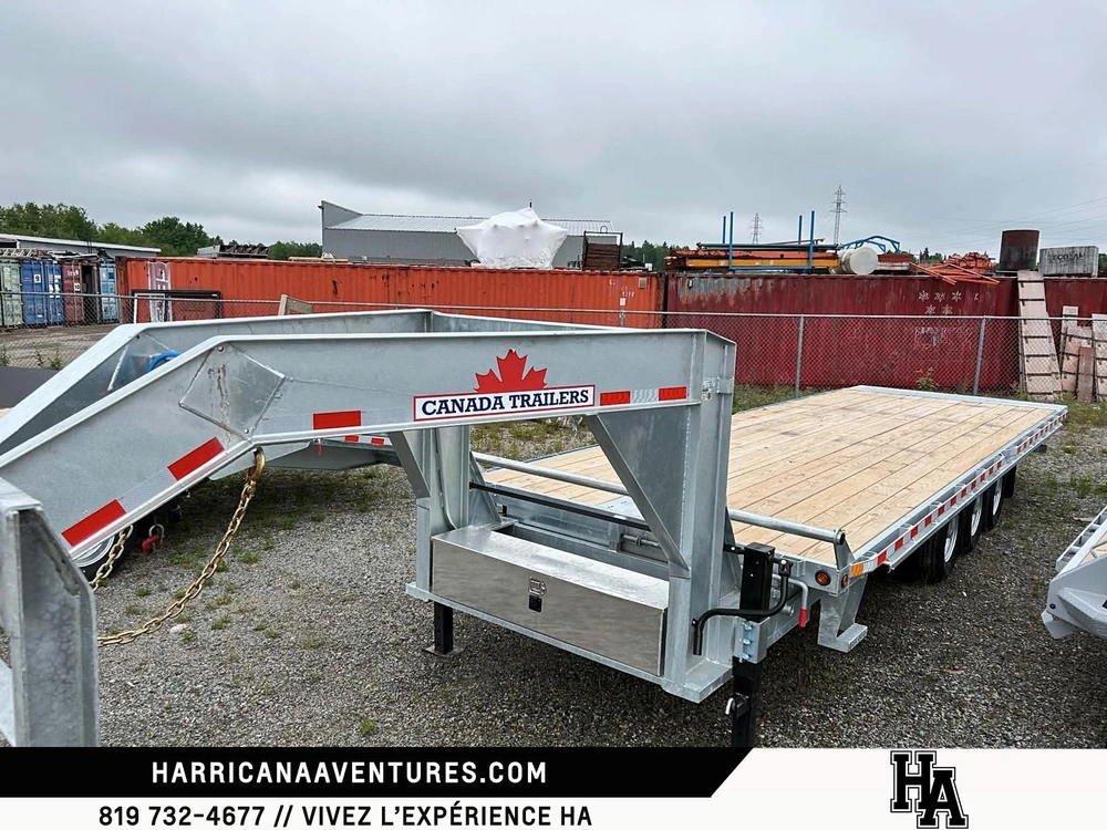Canada Trailers Remorque 8x26 Plate Forme Goos 2026 alt