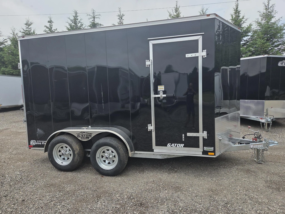 2026 Gator Galvanized Enclosed 7' X 12' Ta alt