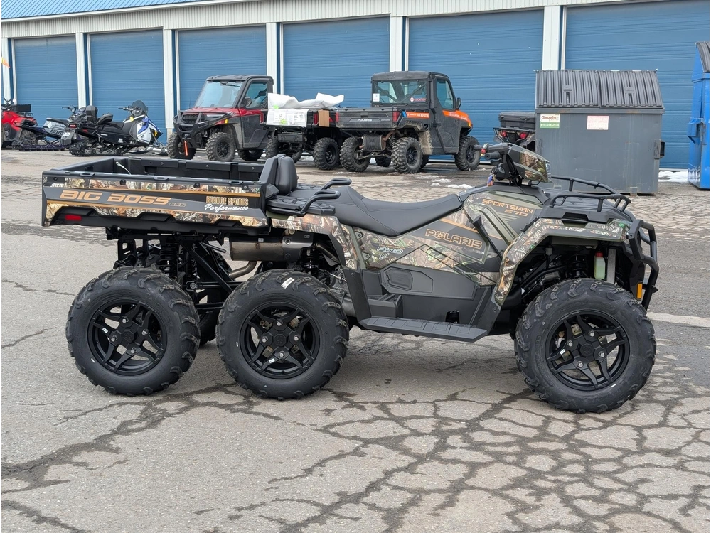 2026 Polaris Sportsman 6x6 570 Sage Green | En Stock Big Boss + Camouflage Dispo alt