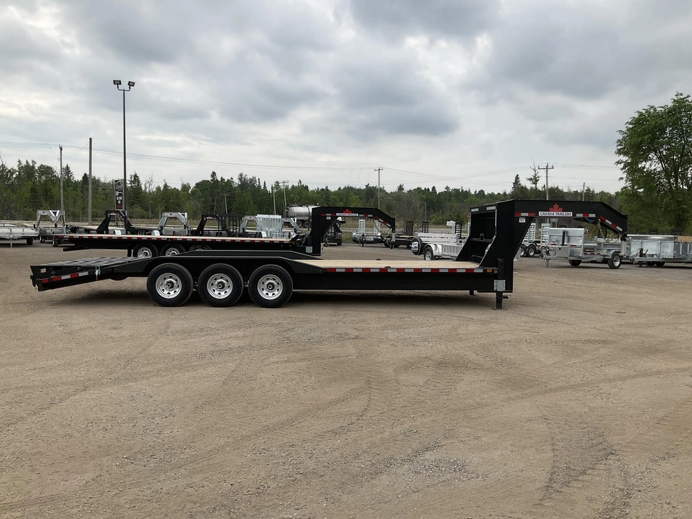 2026 Canada Trailers 102x26 10.5 Ton Gooseneck Equipment Trailer alt