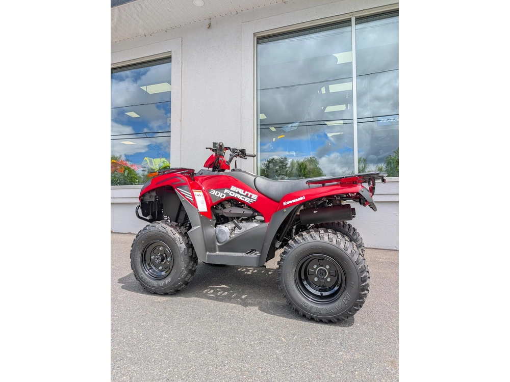 Kawasaki Kvf 300 Rouge 🎯 Vtt Léger Débutant Automatique Travail Sentier Maniable Polyvalent Fiable 🟢 2026 alt