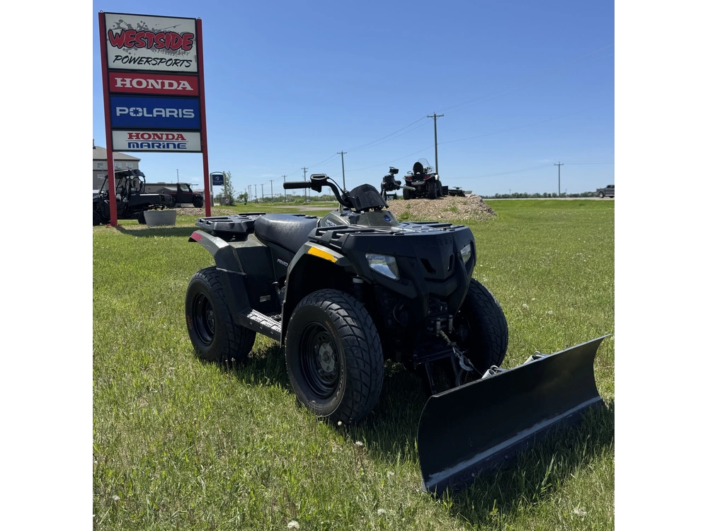 2008 Polaris Sportsman 400, Sage Green, Used alt
