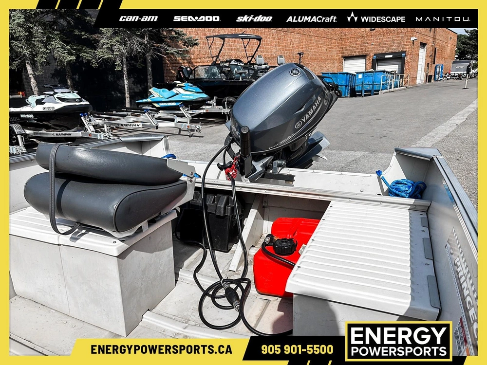 2018 Princecraft Princecraft Yukon 14.7 W/trailer 20hp 4stroke Yamaha alt