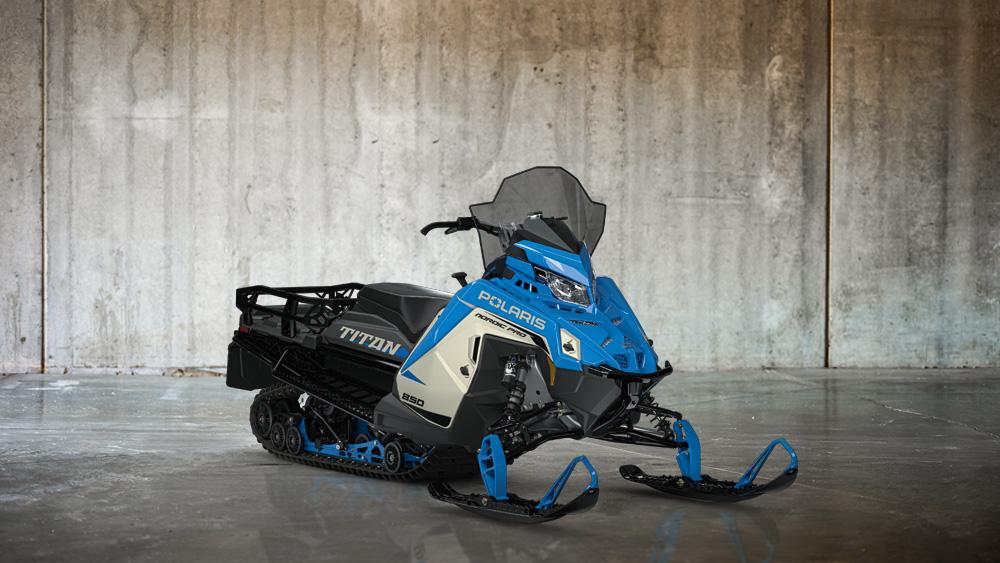 2027 Polaris 850 TITAN NORDIC PRO BLUE