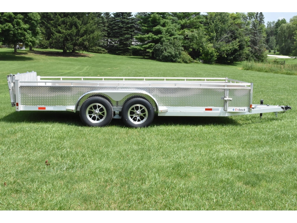 2026 Enbeck Aluminum Utility 7' X 16' Ta alt
