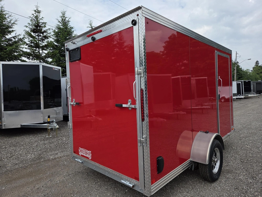 2026 One Sixteen Galvanized Enclosed 6' X 12' Sa alt