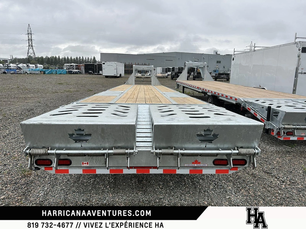Canada Trailers Remorque Plateforme 102x40 Tandem 2026 alt