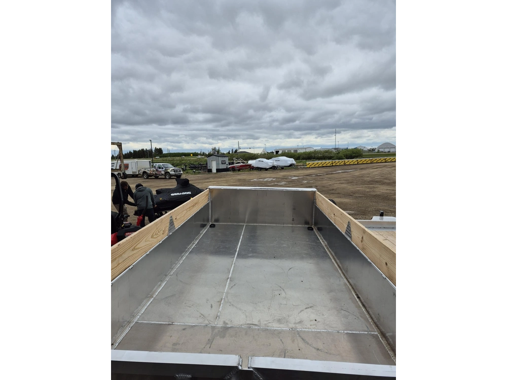 2026 Nordtek Dump Trailer - 82" X 14' - 10k Double Axle Ld, Spare Tire, Alum Rims alt