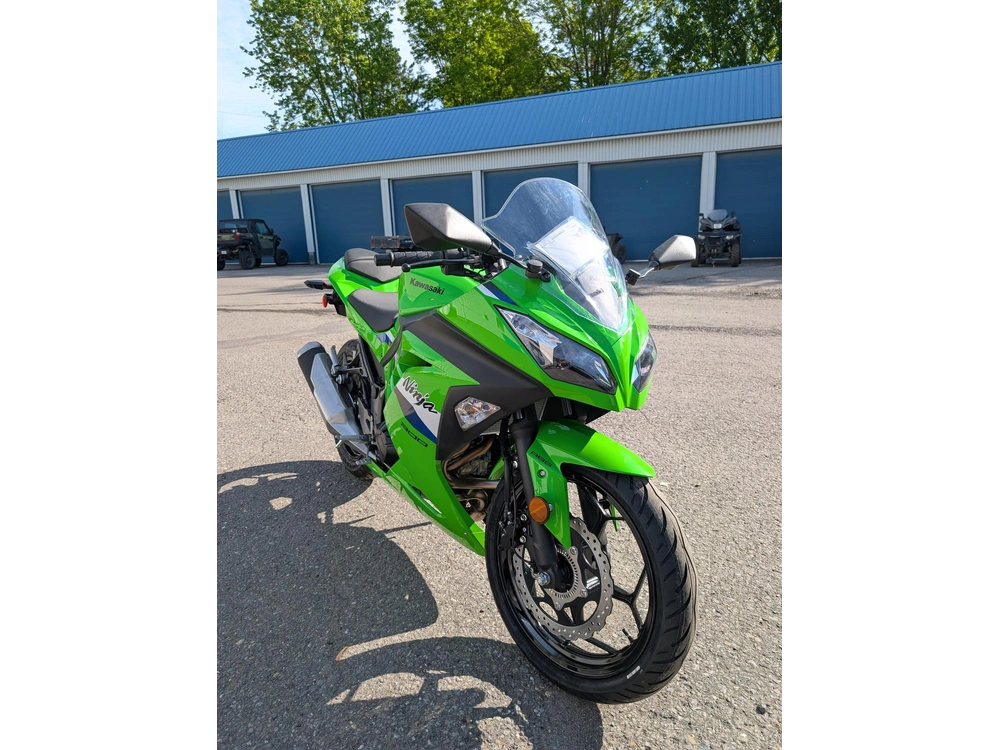 2026 Kawasaki Ninja 300 Vert 🎯 Moto Sport Petites Plaques R3 Rc390 Cbr300r Économique Débutant Quotidienne 🟢 alt
