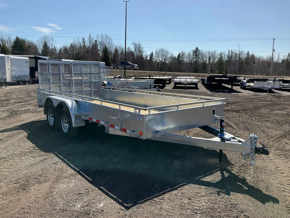 2026 Canada Trailers 82x16 3.5 Ton Galvanized Landscape Trailer alt