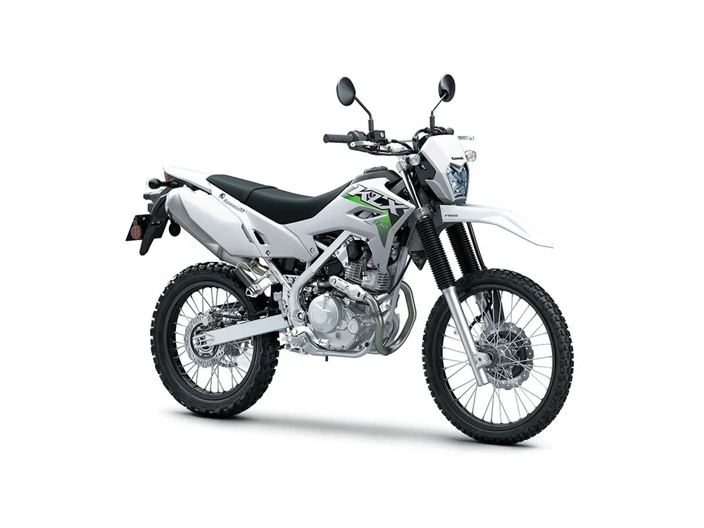 2026 Kawasaki Klx230 Bright White alt