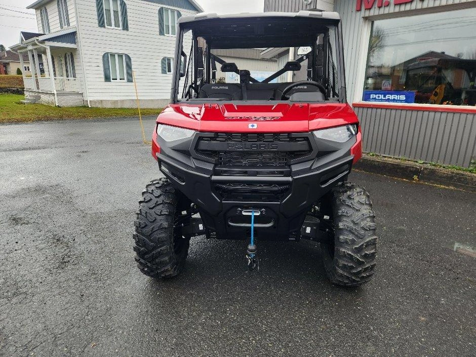2025 Polaris Ranger Crew Xp 1000 Premium Rouge Coucher De Soleil alt