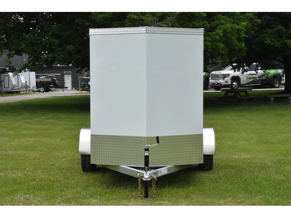 2026 Rhino Galvanized Enclosed 5' X 8' Sa Dd alt