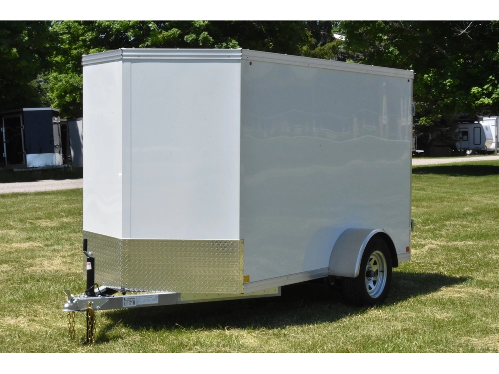2026 Rhino Galvanized Enclosed 5' X 10' Sa Dd alt