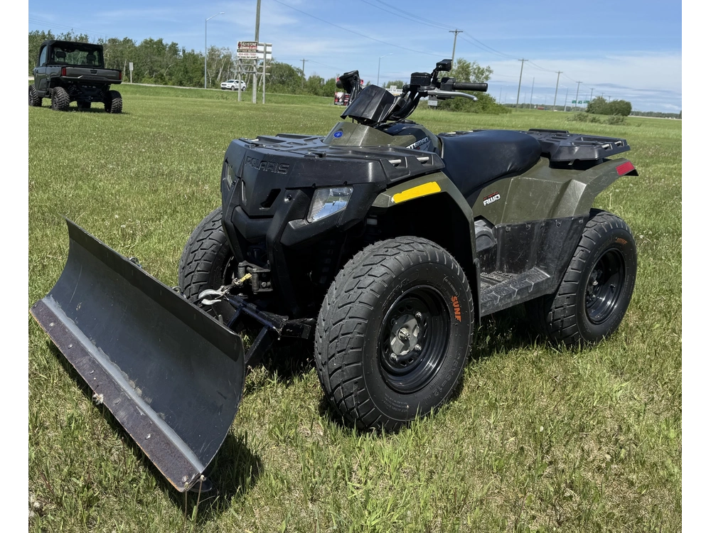 2008 Polaris Sportsman 400, Sage Green, Used alt