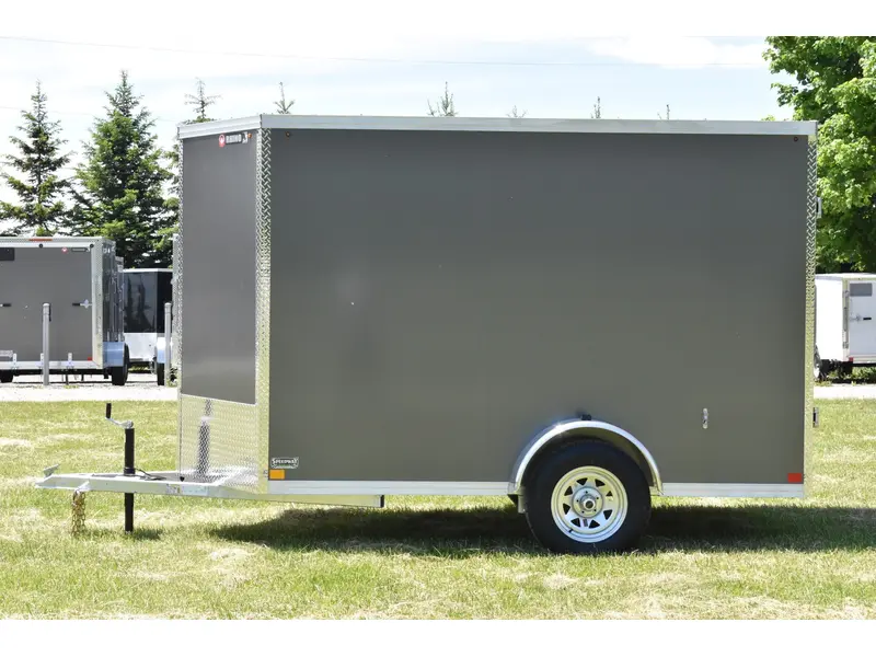 2026 Rhino Galvanized Enclosed 6' X 10' Sa Dd alt