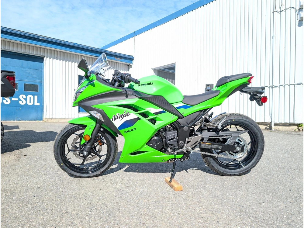 2026 Kawasaki Ninja 300 Vert 🎯 Moto Sport Petites Plaques R3 Rc390 Cbr300r Économique Débutant Quotidienne 🟢 alt