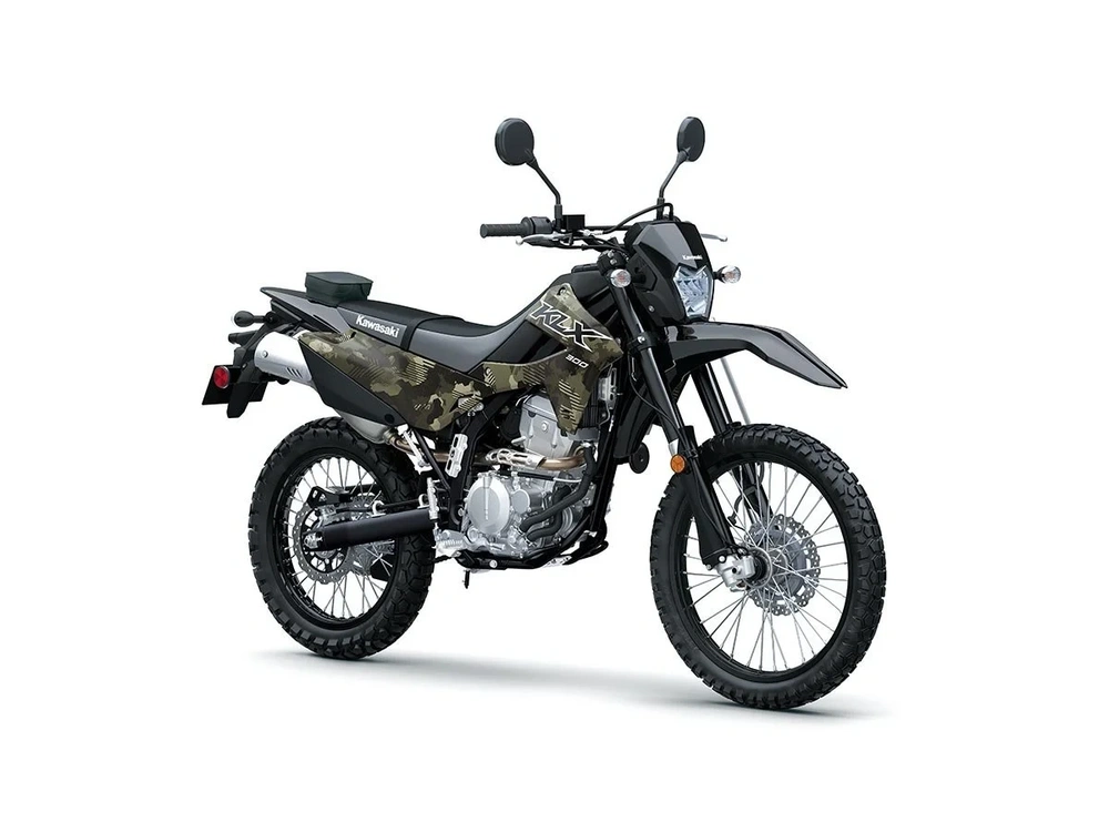 2026 Kawasaki Klx300 Cypher Camo Beige / Ebony alt