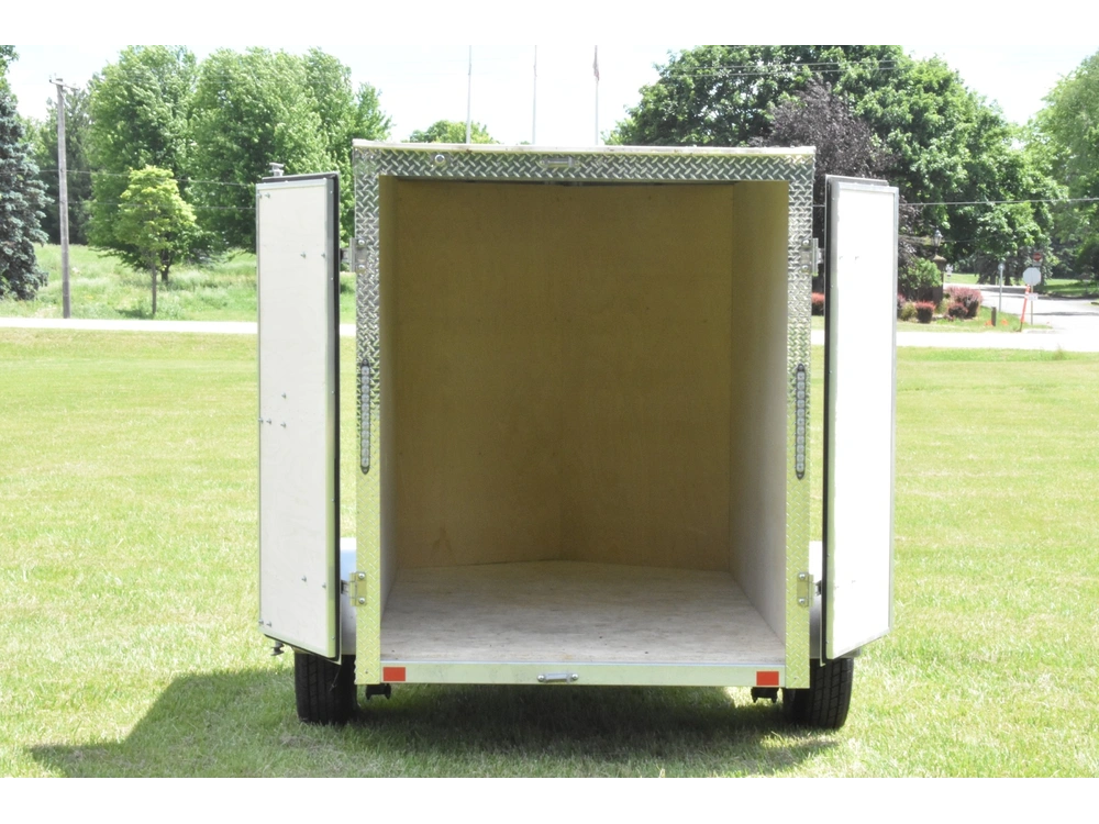 2026 Rhino Galvanized Enclosed 5' X 8' Sa Dd alt