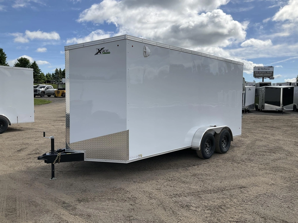 2026 Xcel Trailers 7x16 Plus V-nose Cargo Trailer alt