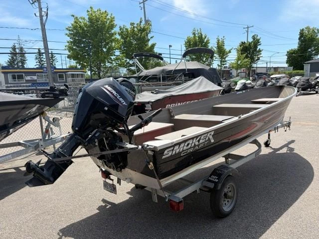 Smokercraft Voyager 16tl + Mercury 25hp 2023 alt