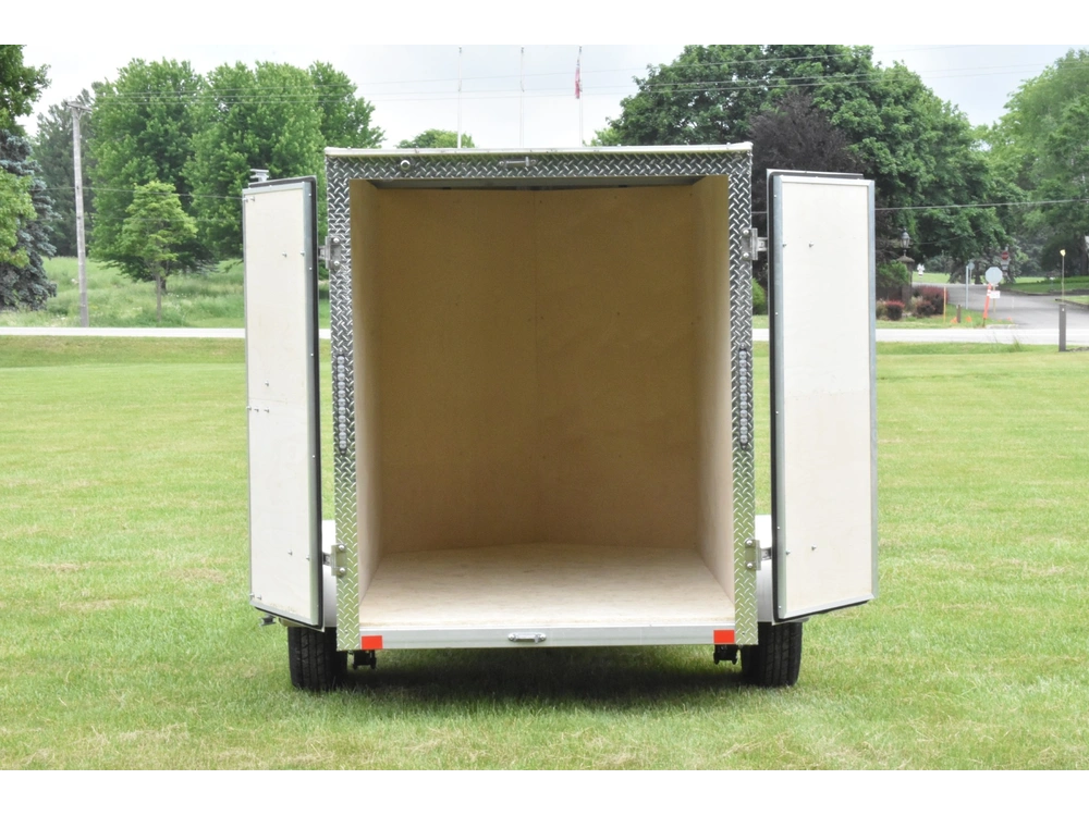 2026 Rhino Galvanized Enclosed 5' X 8' Sa Dd alt