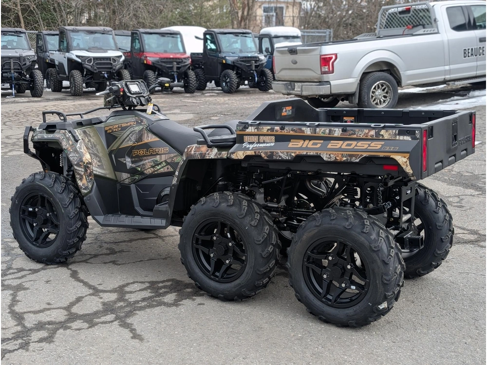 2026 Polaris Sportsman 6x6 570 Sage Green | En Stock Big Boss + Camouflage Dispo alt