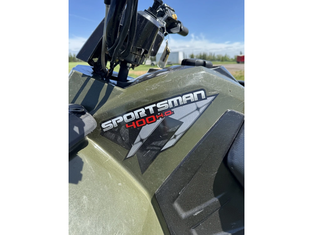 2008 Polaris Sportsman 400, Sage Green, Used alt