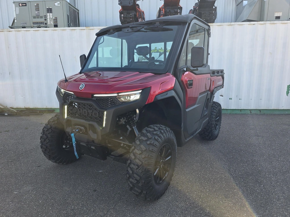 2026 Cfmoto Uforce U10 Pro Highland Bordeaux Red alt