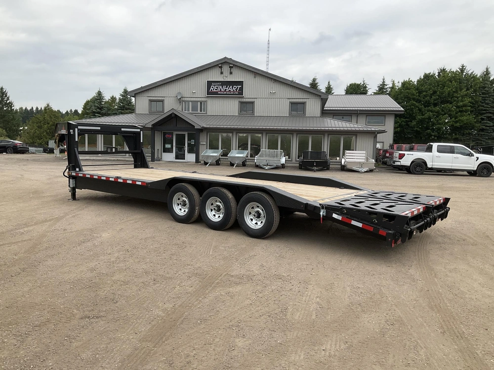 2026 Canada Trailers 102x26 10.5 Ton Gooseneck Equipment Trailer alt