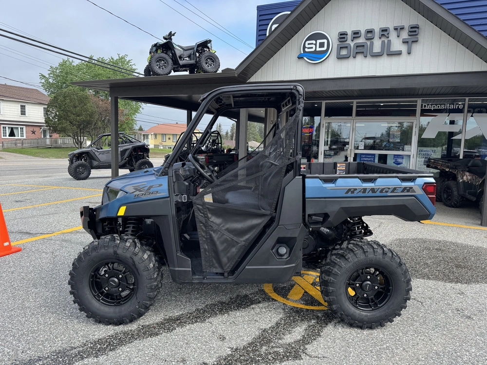 2025 Polaris Ranger Xp 1000 Premium - Blue Slate alt