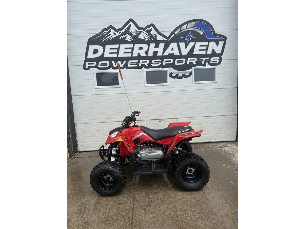 2026 Polaris Outlaw 110 Indy Red 110 Efi A26yka11b7 alt